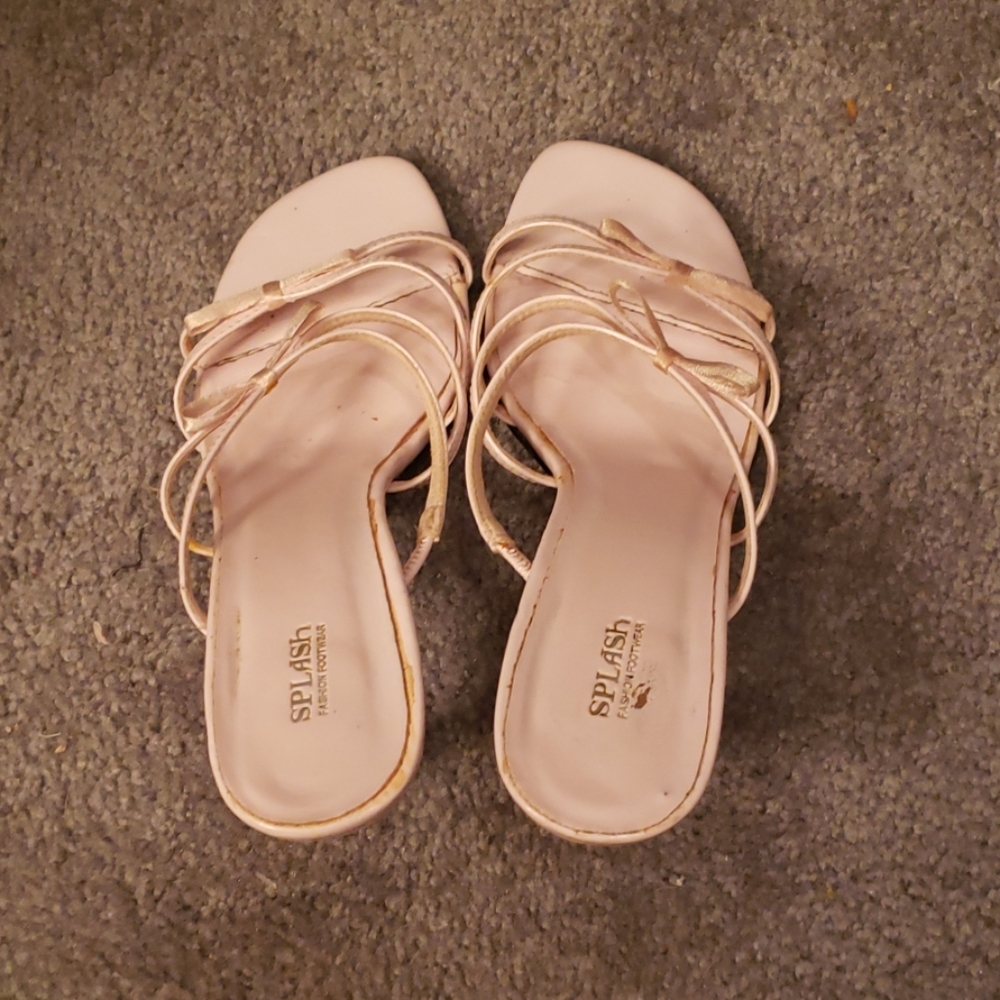 Pink heels